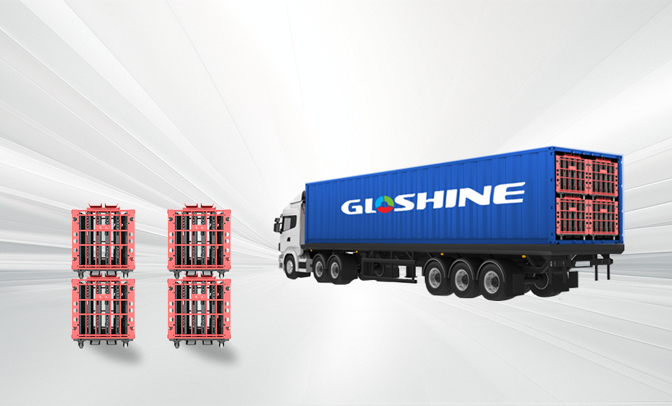 Equipped with transport cart