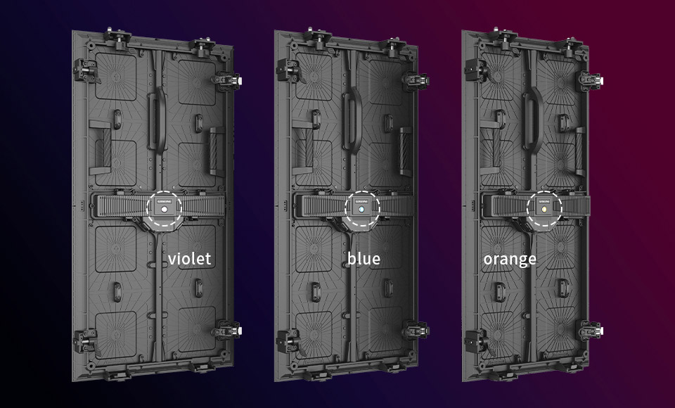  Different colors for identification