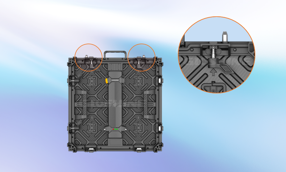 Dual Top Latches Design